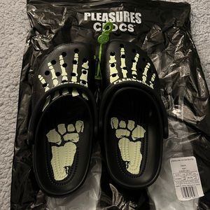 Pleasure X Glow in the Dark Crocs